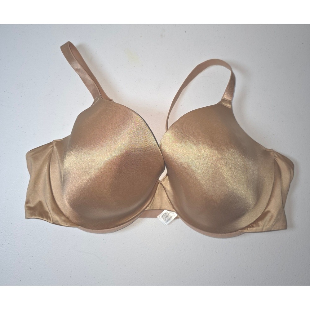 Wacoal Basic Beauty Full Figure‎ Underwire Bra 853397 Nude Tan 40D Womens